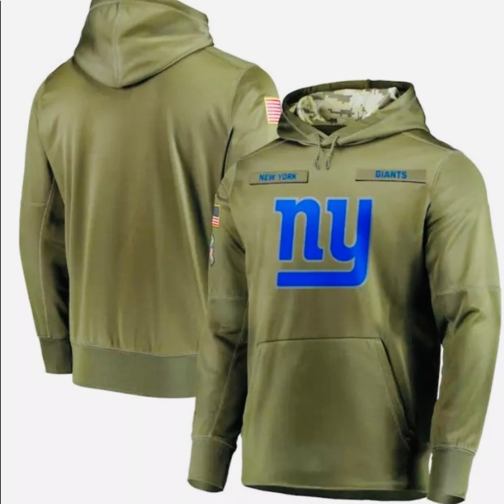 COPY - MY Giants salute to service hoody new w/tags size large